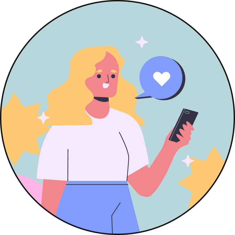 Person selecting products